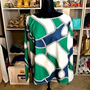 100% polyester blouse